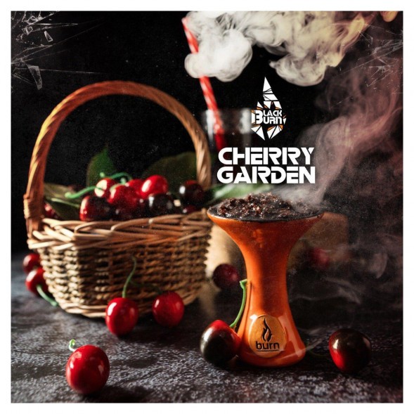 Табак BlackBurn - Cherry Garden (Черешневый Сок, 25 грамм) купить в Воронеже