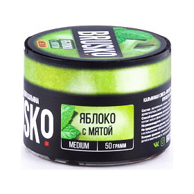 Смесь Brusko Medium - Яблоко с Мятой (50 грамм) купить в Воронеже