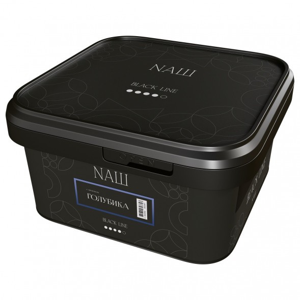 Табак NАШ BLACK - Голубика (200 грамм) купить в Воронеже