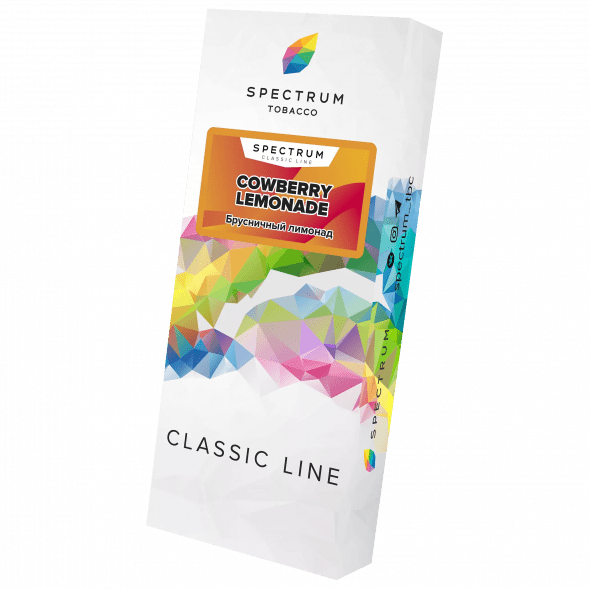 Табак Spectrum - Cowberry Lemonade (Брусничный Лимонад, 100 грамм) купить в Воронеже