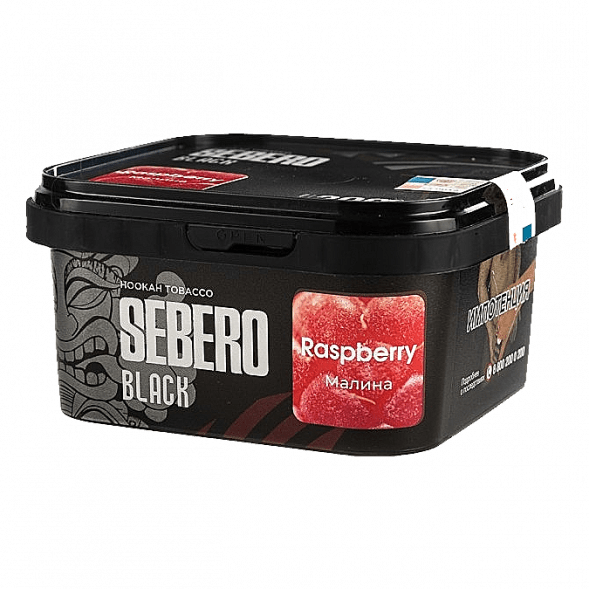 Табак Sebero Black - Raspberry (Малина, 200 грамм) купить в Воронеже