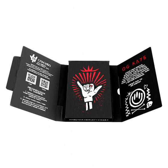 Табак Хулиган - OG Club (Клубника и Ревень, 25 грамм) купить в Воронеже