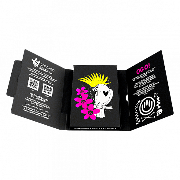 Табак Хулиган - OGO! (Сакура и Маракуйя, 25 грамм) купить в Воронеже