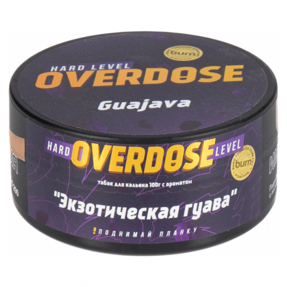 Табак Overdose - Guajava (Экзотическая Гуава, 100 грамм) купить в Воронеже