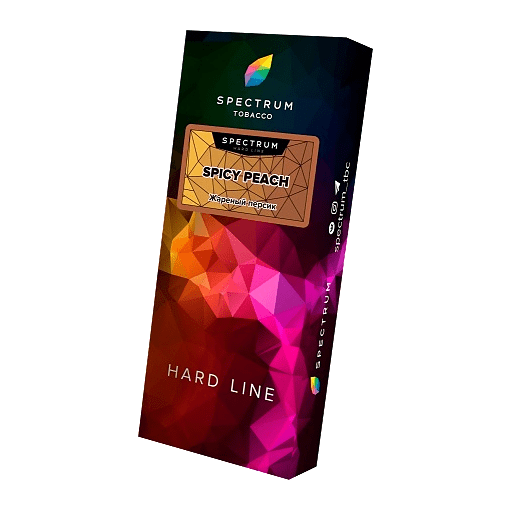 Табак Spectrum Hard - Spicy Peach (Жареный Персик, 100 грамм) купить в Воронеже
