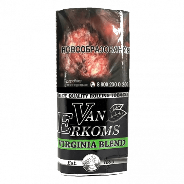 Табак сигаретный Van Erkoms - Virginia Blend (40 грамм) купить в Воронеже