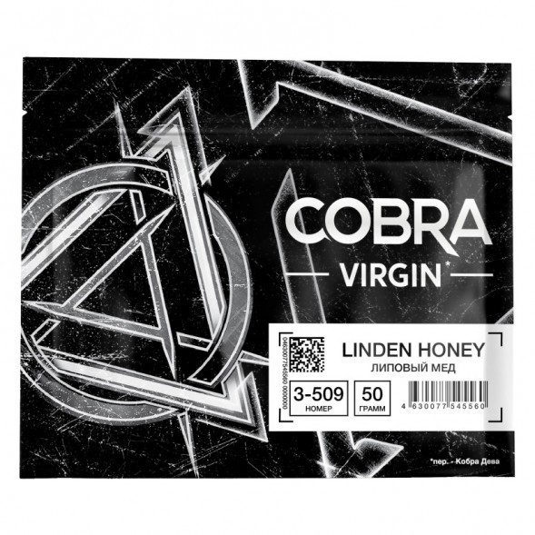 Смесь Cobra Virgin - Linden Honey (3-509 Липовый Мед, 50 грамм) купить в Воронеже