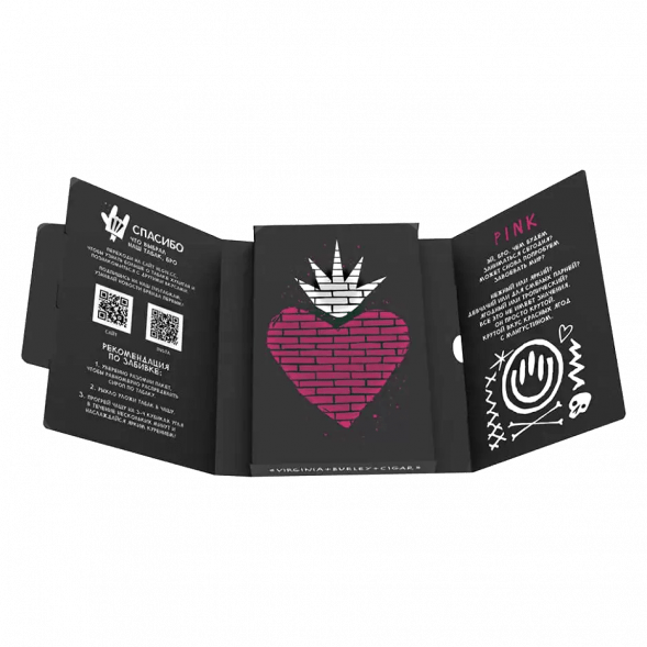 Табак Хулиган - Pink (Ягоды и Мангустин, 25 грамм) купить в Воронеже