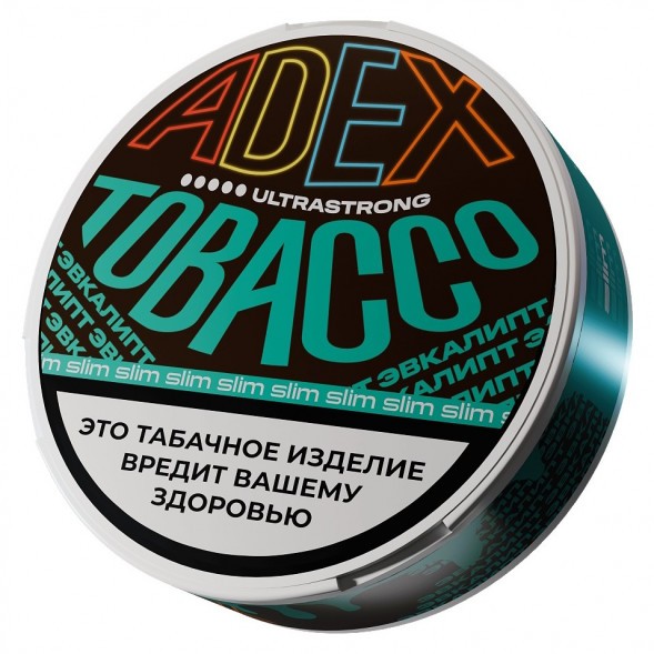 Табак жевательный ADEX ULTRA STRONG SLIM - Эвкалипт купить в Воронеже