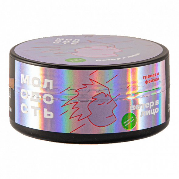 Табак Молодость - Ветер в Лицо (Гранат и Фейхоа, 100 грамм) купить в Воронеже