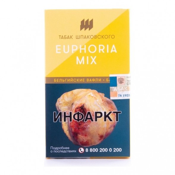 Табак Шпаковский - Euphoria Mix  (Бельгийский Вафли Банан, 40 грамм) купить в Воронеже