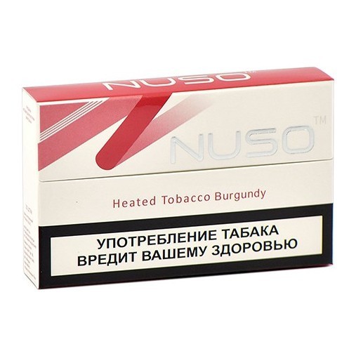 Стики NMATE NUSO - BURGUNDY (Ром, блок - 10 пачек) купить в Воронеже