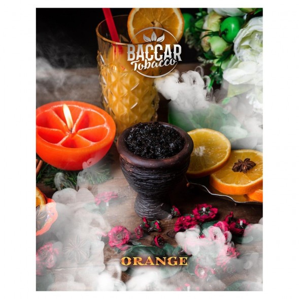 Табак Baccar Tobacco - Orange (Апельсин, 100 грамм) купить в Воронеже