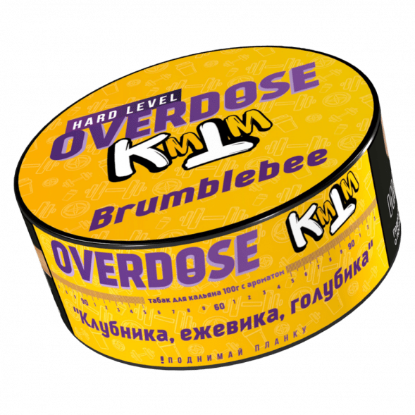 Табак Overdose - Brumblebee (Клубника, Ежевика, Голубика, 100 грамм) купить в Воронеже