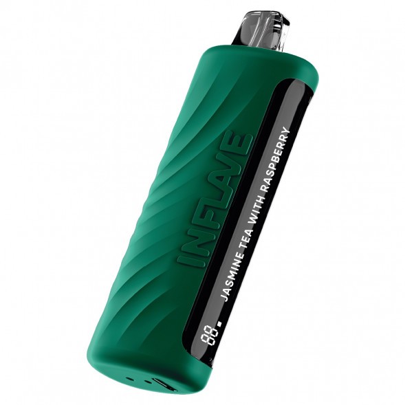 INFLAVE OMEGA - Жасмин Малина (Jasmine Tea with Raspberry, 10000 затяжек) купить в Воронеже