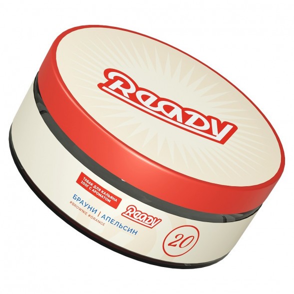 Табак Ready - №20 Orange Brownie (Брауни, Апельсин, 100 грамм) купить в Воронеже