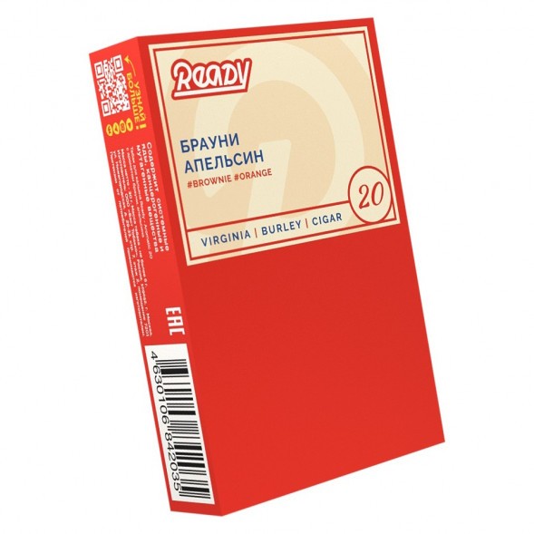 Табак Ready - №20 Orange Brownie (Брауни, Апельсин, 100 грамм) купить в Воронеже