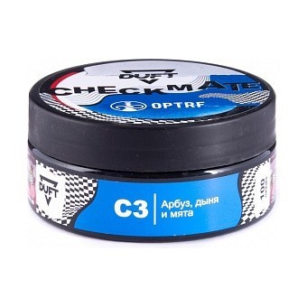 Табак Duft Checkmate - C3 Арбуз, Дыня и Мята (100 грамм) купить в Воронеже