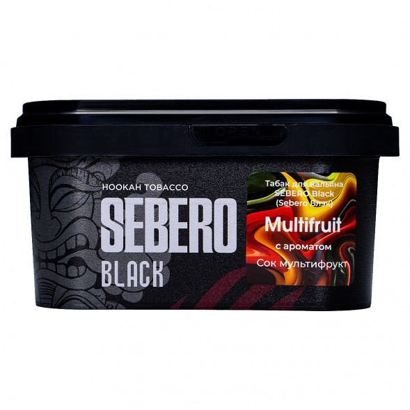 Табак Sebero Black - Multifruit (Сок Мультифрукт, 200 грамм) купить в Воронеже