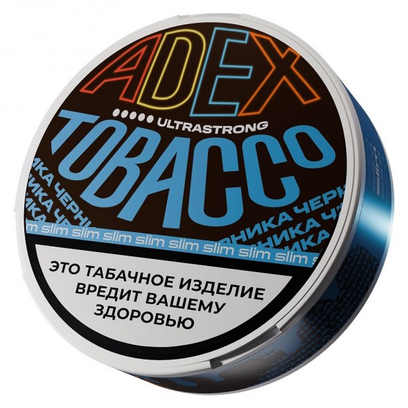 Табак жевательный ADEX ULTRA STRONG SLIM - Черника купить в Воронеже