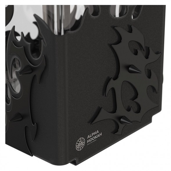 Кальян Alpha Hookah - SMART EXZO Tribal (Black) купить в Воронеже