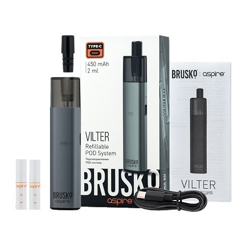 Электронная сигарета Brusko - Vilter (Золотой) купить в Воронеже