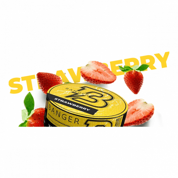 Табак Banger - Strawberry (Клубника, 25 грамм) купить в Воронеже