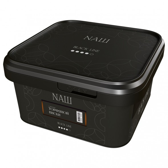 Табак NАШ BLACK - Торфяной Виски (200 грамм) купить в Воронеже