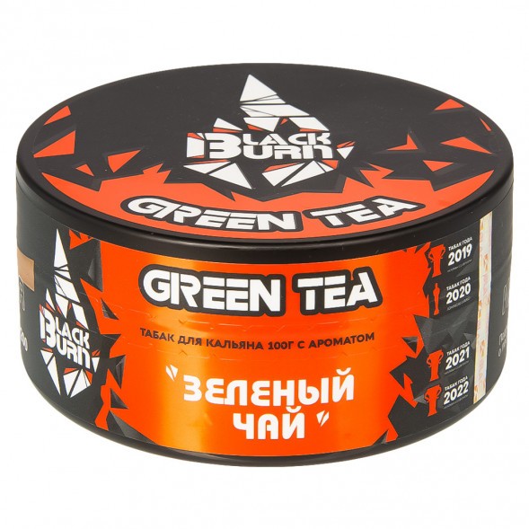 Табак BlackBurn - Green Tea (Зеленый Чай, 100 грамм) купить в Воронеже