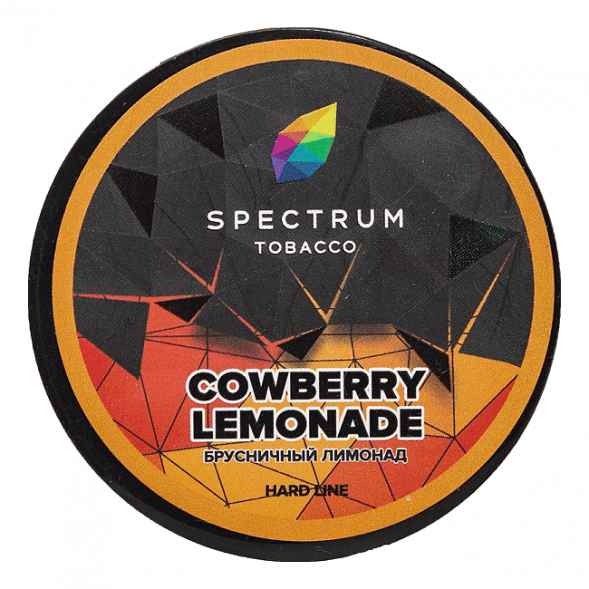 Табак Spectrum Hard - Cowberry Lemonade (Брусничный Лимонад, 100 грамм) купить в Воронеже