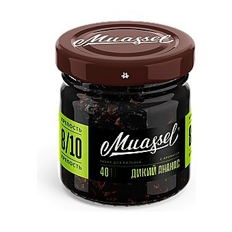 Табак Muassel Extra Strong - Дикий Ананас (40 грамм) купить в Воронеже