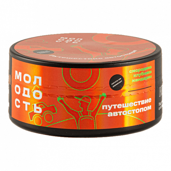 Табак Молодость - Путешествие Автостопом (Смородина, Клубника, Мандарин, 100 грамм) купить в Воронеже