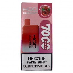 HQD Cuvie BAR - Вишня со Льдом (Cherry Ice, 7000 затяжек)