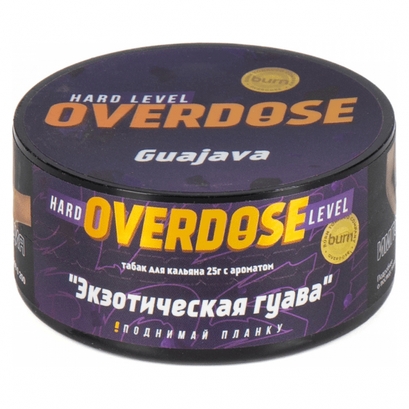 Табак Overdose - Guajava (Экзотическая Гуава, 25 грамм) купить в Воронеже