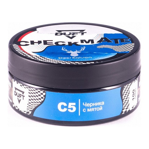 Табак Duft Checkmate - C5 Черника с Мятой (100 грамм) купить в Воронеже