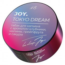 Табак Joy - Tokyo Dream (Клубника, Малина, Грейпфрут и Сакура, 25 грамм)