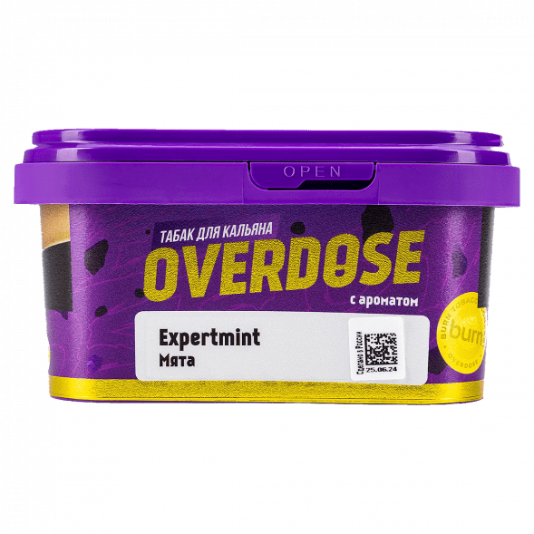 Табак Overdose - Expertmint (Мята, 200 грамм) купить в Воронеже