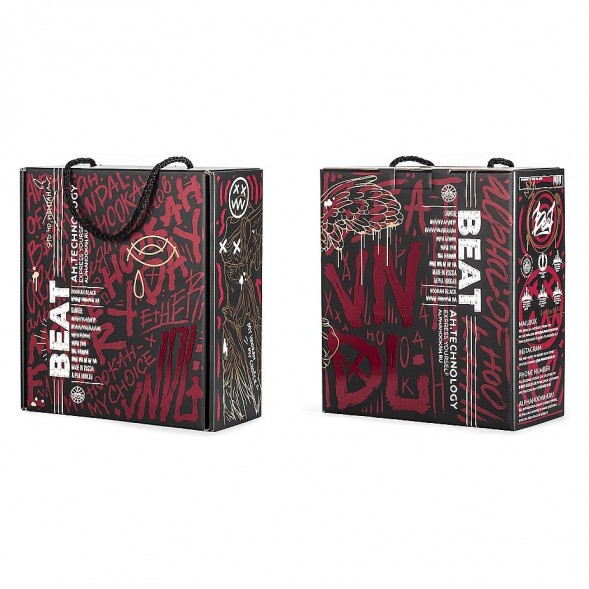 Кальян Alpha Hookah - Beat Vandal Black (Без Колбы) купить в Воронеже