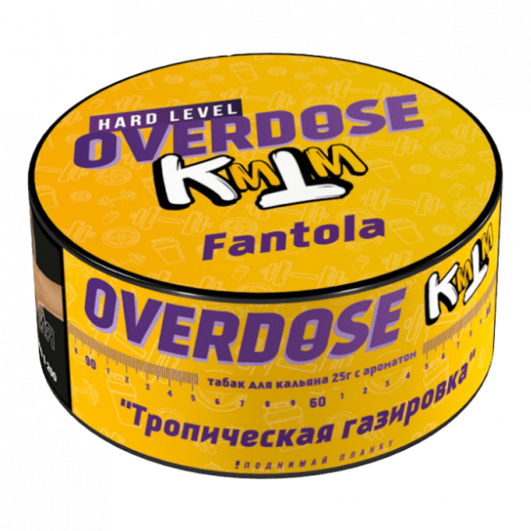 Табак Overdose - Fantola (Тропическая Газировка, 25 грамм) купить в Воронеже
