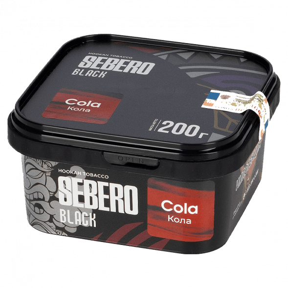 Табак Sebero Black - Cola (Кола, 200 грамм) купить в Воронеже