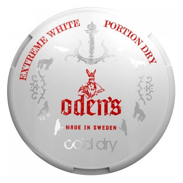 Табак жевательный ODENS - TAR Mini Cold Extreme White Dry (9 грамм, Россия) купить в Воронеже