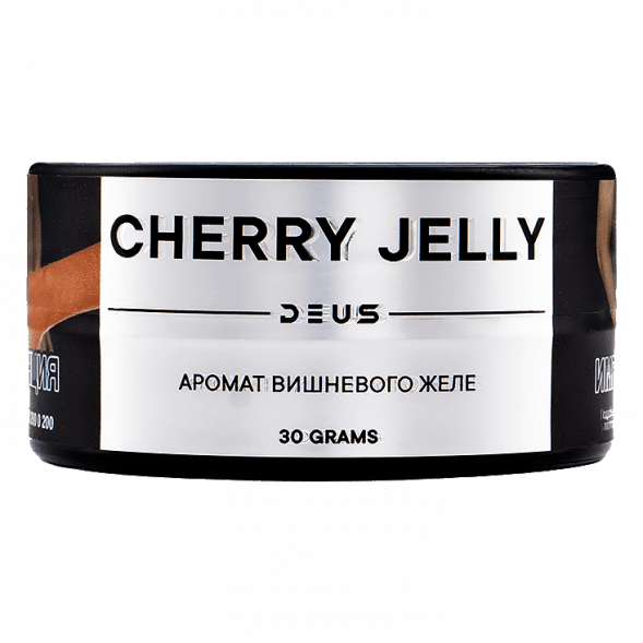 Табак Deus - Cherry Jelly (Вишнёвое Желе, 30 грамм) купить в Воронеже
