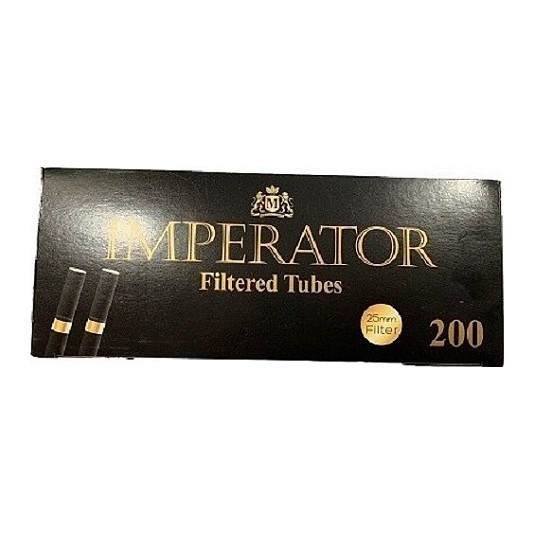 Гильзы сигаретные Imperator - Black Super Long Gold (84х25 мм, 200 шт.) купить в Воронеже