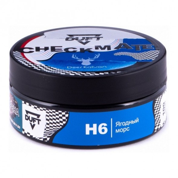 Табак Duft Checkmate - H6 Ягодный Морс (100 грамм) купить в Воронеже