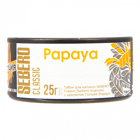Табак Sebero - Papaya (Папайя, 25 грамм) купить в Воронеже