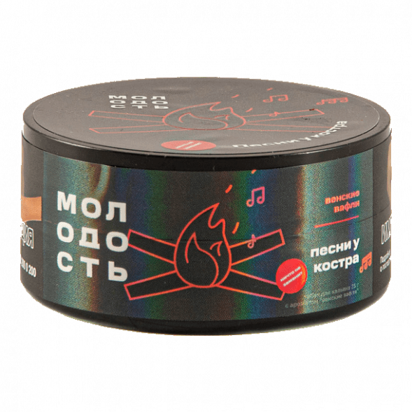 Табак Молодость - Песни у Костра (Венские Вафли, 25 грамм) купить в Воронеже