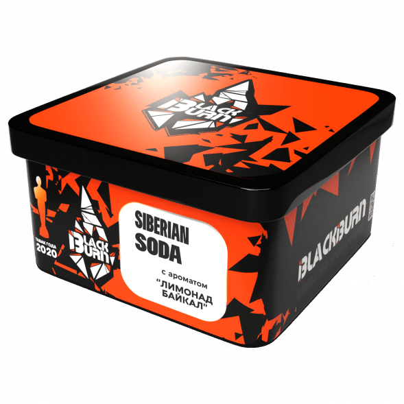 Табак BlackBurn - Siberian Soda (Лимонад Байкал, 200 грамм) купить в Воронеже