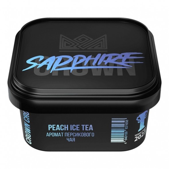 Табак Sapphire Crown - Peach Ice Tea (Персиковый Чай, 200 грамм) купить в Воронеже