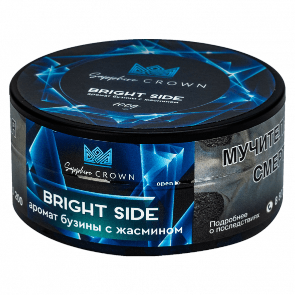 Табак Sapphire Crown - Bright Side (Бузина с Жасмином, 25 грамм) купить в Воронеже