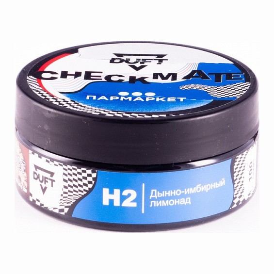 Табак Duft Checkmate - H2 Дынно-имбирный лимонад (100 грамм) купить в Воронеже